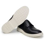 Sapato Casual Masculino Derby CNS Rennes 03 Preto