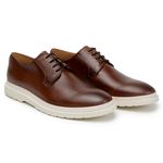 Sapato Casual Masculino Derby CNS Rennes 03 Tan