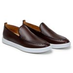 Sapato Casual Masculino Mocassim CNS Gante 1 Tostado