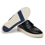 Sapato Casual Masculino Sider CNS Bruges 11 Preto