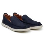 Sapato Casual Masculino Mocassim CNS 20001 Anil e Café