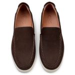 Sapato Casual Masculino Mocassim CNS 20001 Café e Havana