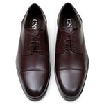 Sapato Social Masculino Derby CNS 71010 Café
