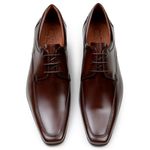 Sapato Social Masculino Derby CNS Disc 05 Tostado