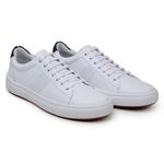 Tênis Casual Masculino CNS BON 003 Branco e Marinho