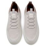 Tênis Casual Masculino CNS LUX 009 Cinza e Tan