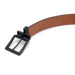 Cinto Casual Masculino Dupla Face CNS 08180104 Camel e Preto