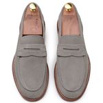 SAPATO CASUAL MOCASSIM CNS+ BATHA I CINZA
