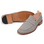 SAPATO CASUAL MOCASSIM CNS+ BATHA I CINZA