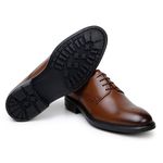 SAPATO CASUAL MASCULINO DERBY CNS COLLIN I WHISKY