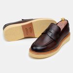 SAPATO CASUAL MASCULINO MOCASSIM CNS+ HOWER I CAFÉ