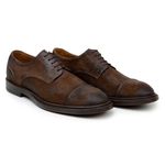 SAPATO CASUAL MASCULINO DERBY CNS BRISTOL I MARROM