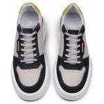 TÊNIS CASUAL MASCULINO CNS BOLD III CHUMBO E OSSO