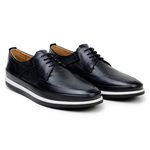 SAPATO CASUAL MASCULINO DERBY CNS PADUA 96 PRETO