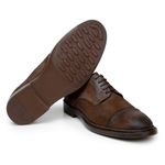 SAPATO CASUAL MASCULINO DERBY CNS BRISTOL I MARROM