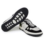 TÊNIS CASUAL MASCULINO CNS MURPHY I BRANCO E PRETO