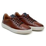 Tênis Casual Masculino CNS 36805 Café