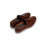 Sapato Casual Masculino Mocassim CNS 301023 Conhaque