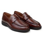 SAPATO CASUAL MASCULINO MOCASSIM CNS GUSTY III HAVANA