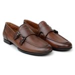 SAPATO MASCULINO MONK STRAP CNS BRUCE II WHISKY
