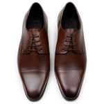 Sapato Social Masculino Derby CNS 10021 Café