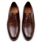 Sapato Social Masculino Derby CNS 90026 Café