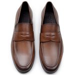SAPATO SOCIAL MASCULINO MOCASSIM CNS VOSS I WHISKY