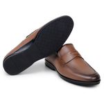 SAPATO SOCIAL MASCULINO MOCASSIM CNS VOSS I WHISKY