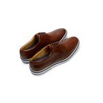 Sapato Casual Masculino Derby CNS 176044 Conhaque