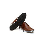 Sapato Casual Masculino Derby CNS 176044 Conhaque