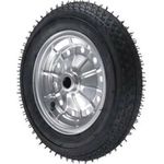 Roda Carrinho Mão Pneu Câmara 3,25x8 Sem Rolamento Metalosa