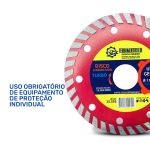 Disco Diamantado Turbo 4 Polegadas 110mm Furo 22,23mm 