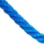 Corda Nylon 12mm Azul 15kg Aproximadamente 220m