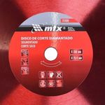 Disco Corte Concreto Mtx Diamantado Segmentado 350 X 25,4 Mm