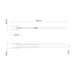 Cavadeira Articulada Cabo Madeira 180cm 77571/803 Tramontina