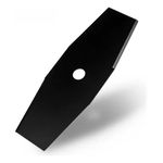 Lâmina De Corte Para Roçadeira 2 Pontas 305mm 12" Furo 1" Terra