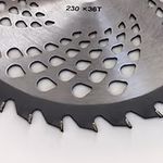 Lâmina Disco Circular Para Roçadeira 40 Dentes 230mm 801251 Terra