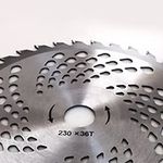 Lâmina Disco Circular Para Roçadeira 40 Dentes 230mm 801251 Terra