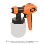 Pistola Pintura 650w Compressor 3x1 220v Terra