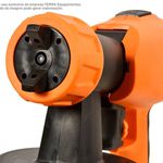 Pistola Pintura 650w Compressor 3x1 220v Terra
