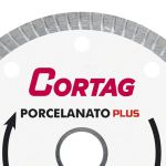 Disco Corte Diamantado Turbo Porcelanato Plus 110mm Cortag 61314