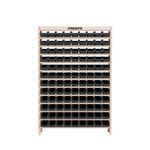 Kit Estante Gaveteiro Com 108 Gavetas N.3 Preto Presto