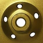Disco Rebolo Diamantado Desbaste 115mm Turbo M14