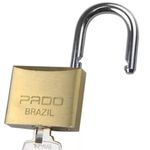 cadeado Pado Latão 40mm Segredo Unico