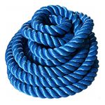 Corda Nylon Torcida Azul 8mm Pesca Nautica 7,5kg 220m