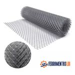 Tela Arame Viveiro Pássaros Hortas 1,0m X 50m Fio 26 Ferramentas Ldi