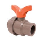 REGISTRO ESFERA SOLDÁVEL C/ UNIÃO 32MM PLASTILIT