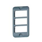 TAMPA PVC CINZA 3/4