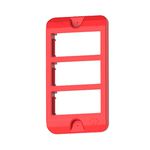 TAMPA PVC VERMELHO 3/4