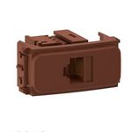 MODULO RJ45 CAT 5E MARROM COMPOSÉ 